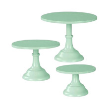 3-Piece Cake Stand Set, Tall Cake Pop Stands compatible with Dessert Table, Weddings