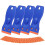 4 Pcs Plastic Razor Scraper Tools with 100 Pcs Plastic Razor Blades Sticker Remover Scraper for Stickers Labels Decals 1
