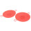 Conjunto de 2 cestos de silicone para cozinhar legumes no vapor, compatíveis com panelas de pressão, panelas multifuncionais e micro-ondas. 1