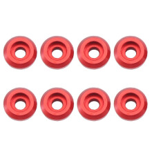 8pcs Metal Connecting Rod Bolt Seal Shim Washer Rest compatible with WPL C14 C24 C34 C44 MN D90 D91 D99S RC Cars
