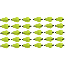 30 stuks EVA-dobbers in druppelvorm voor vliegvissen, compatibel met vliegvisaccessoires.