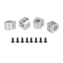 4pcs Rubber Tires compatible with Tamiya TT01 TT01E TT02 TT02B TA06 XV01 1/10 RC Car