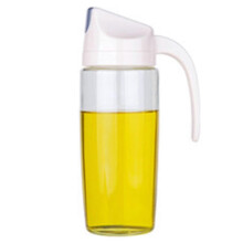 Olive Oil Dispenser, Auto Flip, Glass Leakproof Bottle, Compatible with Salad Dressing, Suitable for Kitchen Use