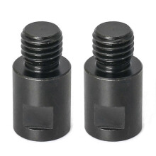 2pcs M14 to 5/8 inch-11 adapter angle grinder thread converter shaft connector compatible with diamond C