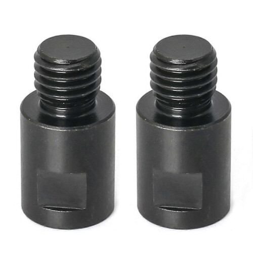 2 adaptadores de rosca M14 para 5/8"-11 para esmerilhadeira angular, compatíveis com diamante C