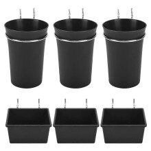 Pegboard Container Sets Pegboard Cups with Hooks Pegboard Hook Assortment compatible with Pegboard Cup Holes