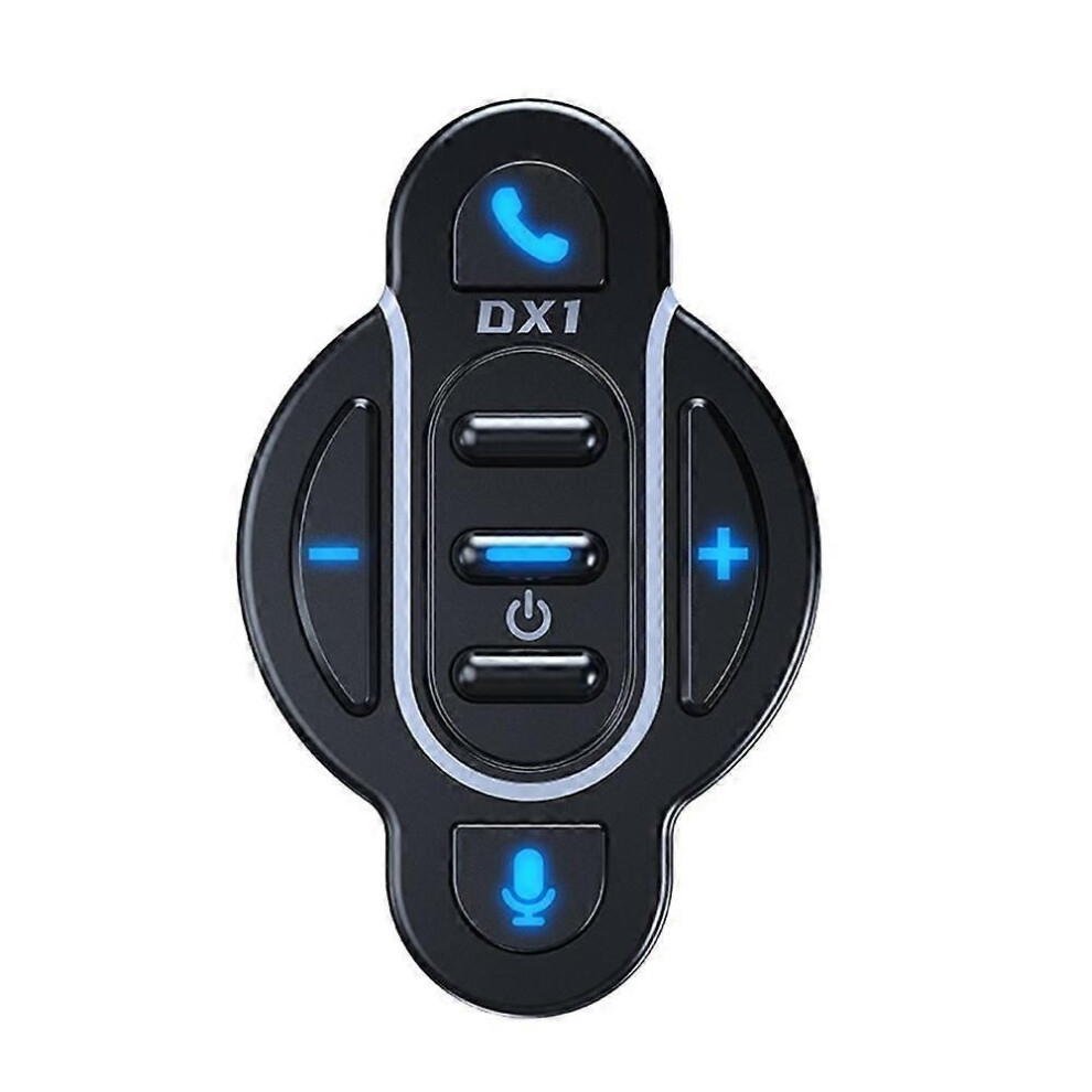 Handlebar Bluetooth 5.4 Remote Controller For Motorcycle Bike Voice Assistant Wireless Call Waterproof Music Player 3549322905664