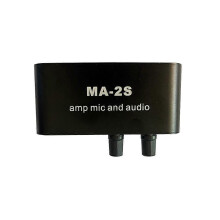 6.5mm Dynamic Microphone 3.5mm Condenser Microphone Audio Preamplifier Headphone Amplifier