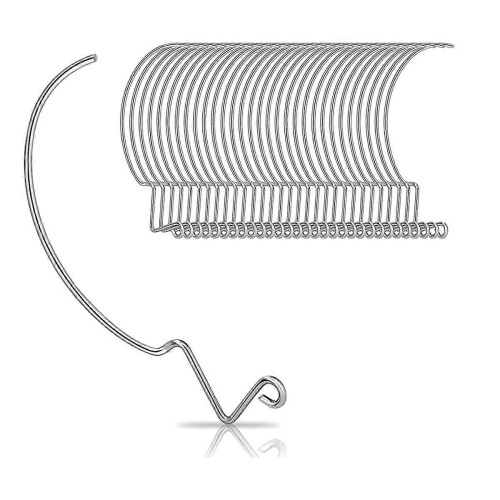 Conjunto de 50 ganchos de parede super resistentes para pendurar quadros, compatíveis com drywall.