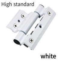 100mm White Aluminum Alloy Casement Window Hinge, Broken Bridge Thermal Insulation Glass Door Hardware