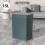 Non-Contact Smart Sensor Trash Can 15L Battery Model Automatic Bagging Smart Home Device 2