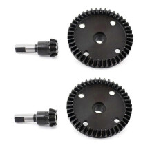 2 Sets 43T Main Differential Gear 10T Input Gear compatible with Arrma 1/7 Fireteam Mojave 1/8 Kraton Notorious Outcath