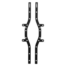 2pcs Metal Chassis Support Side Frames compatible with WPL C14 C24 C24-1 1/16 RC Car Upgrade Parts