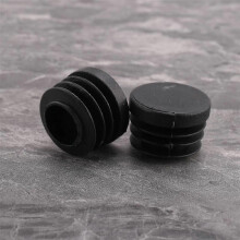 24pcs Chair/Table Leg Plugs 22mm Diameter Round Plastic Cover Threaded Insert Tube compatible with Furniture Protection