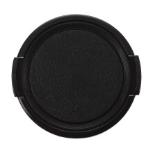 Zwarte camera plastic zijklem clip voor lensbescherming