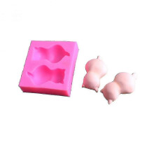 2 Cats Back View Silicone Mold