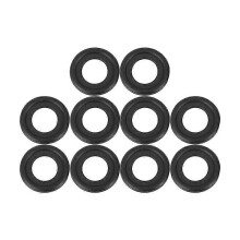 10 pcs Black Rubber Oil Drain Plug Seals Washers Replacement compatible with GM 12616850 3536966 097-119