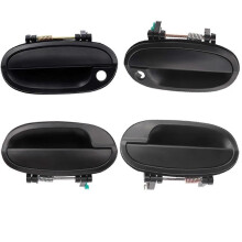 4-piece Front and Rear Exterior Handle Set compatible with Daewoo Matiz & Chevrolet Spark 2006-2008
