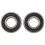 2pcs 6202RS Single Row Deep Groove Ball Bearings 15mm Inner Diameter 35mm Outer Diameter 1