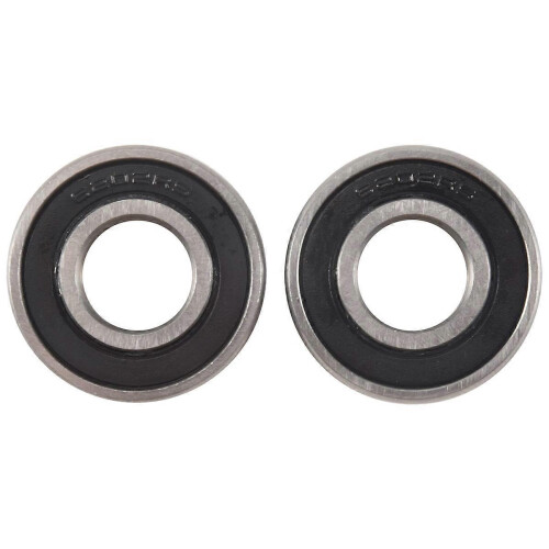 2pcs 6202RS Single Row Deep Groove Ball Bearings 15mm Inner Diameter 35mm Outer Diameter