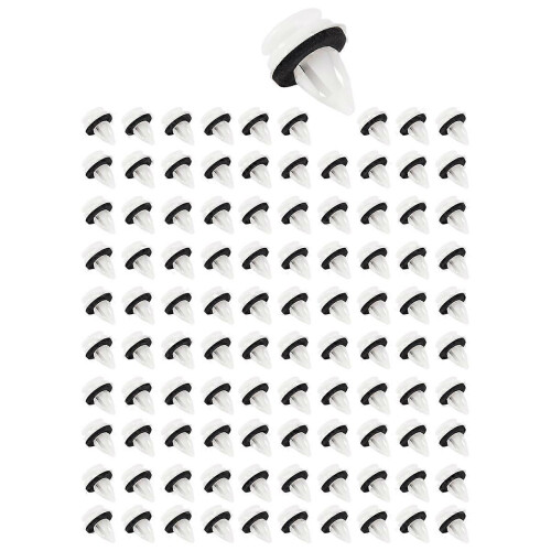 100pcs Plastic Rivet Clips 51418224768 compatible with BMW E46 E53 E90 E91 E70 Door Panel Car Fastening Trim Pack