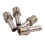 4pcs Gold 1/8BSP Male Thread Brass Hose Barb Coupling Connector 1