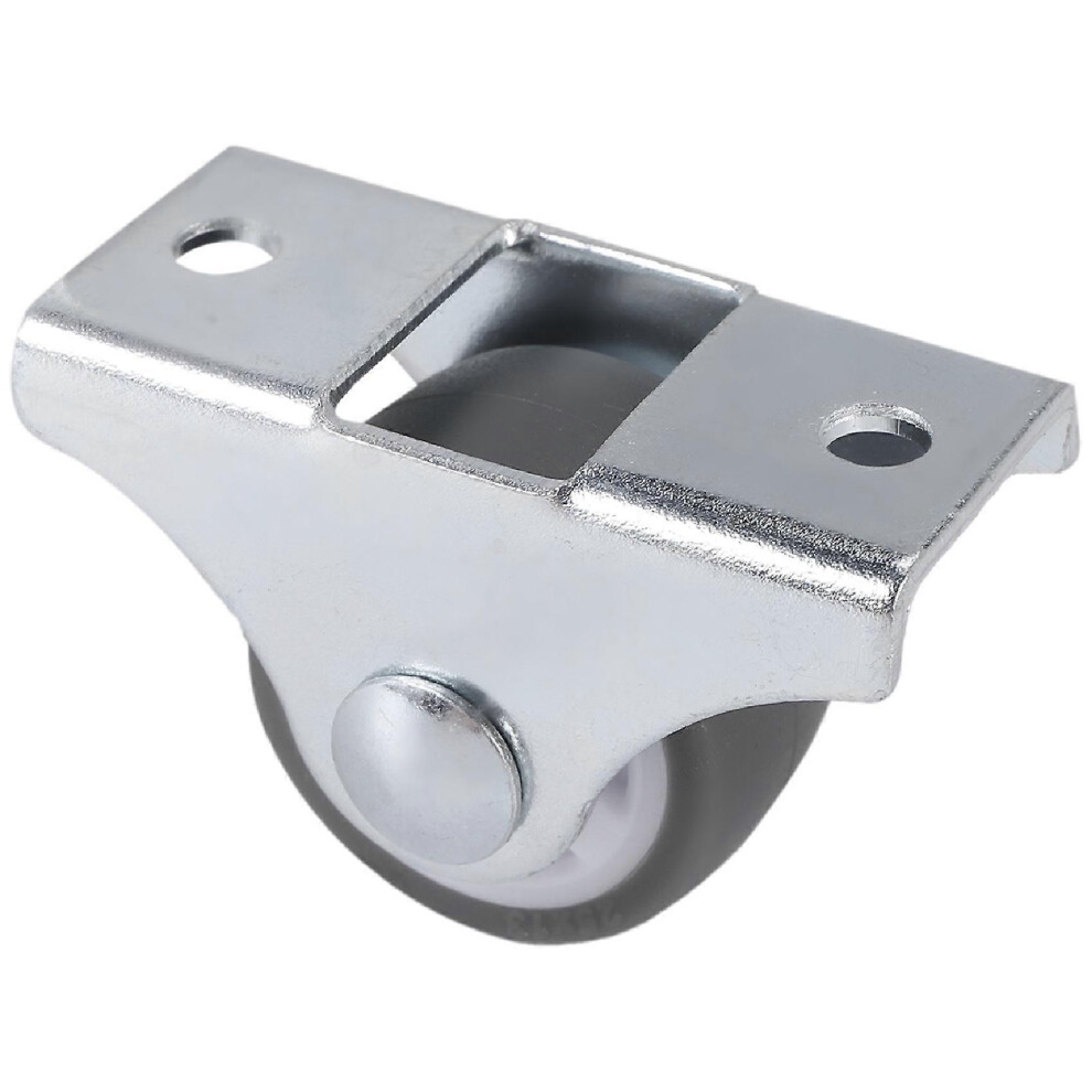 8 Tpe Casters, Fixed Load, Rigid Non-Swivel Base, Ball Bearings, Trolley Casters Compatible With Unspecified Equipment 3374542107976