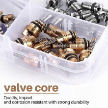 40-piece Air Conditioning Valve Core Removal Tool compatible with R12 and R134A Valve Stems, Cars and Car Air Conditioning Systems