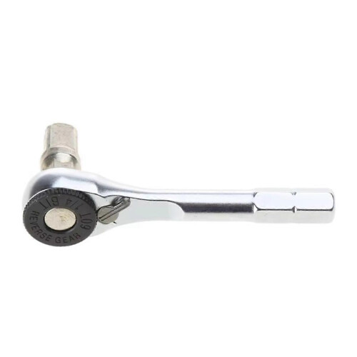 1pc 1/4-inch 6.35mm Hex Quick-release Ratchet Torque Wrench EDC Tool