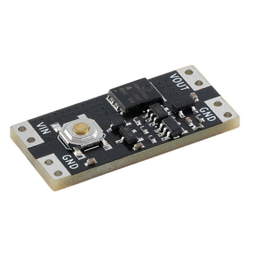 1 Pc Single Bond Button Bistable Switch Module, 4.5-26V 1.3UA Load 10A Low Current Wide Voltage Mini On