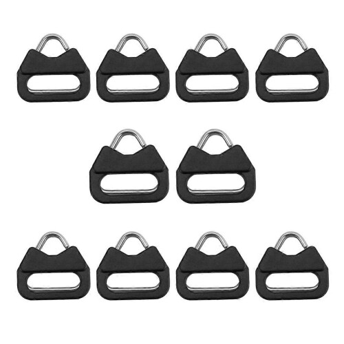 10 Pcs Camera Lug Ring Camera Strap Triangle Split Ring Hook compatible with Fujifilm, Leica, Nikon, Canon