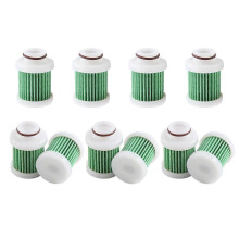10 pcs 6D8-WS24A-00 Fuel Filter compatible with Yamaha F40A F50 T50 F60 T60 F70 F90 F115 Marine Outboard