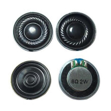 4pcs 23mm 8 Ohm 2W Round Horn Small Speaker compatible with Indoor Door Electronic Toys
