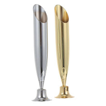 2-piece Metal Single Pen Display Stand compatible with Desks