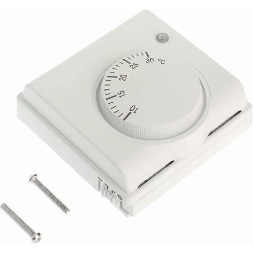 Mechanical Room Thermostat, 220V, for AC & Heating Systems 1