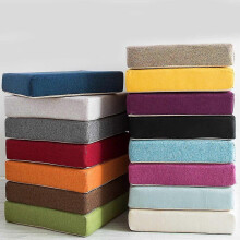 High Density Foam Cushion Lightweight Comfortable Sitting Cushion for Home Living Room Dining Chairs-40*40*5cm-Golden