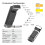 Portable Rechargeable Reading Light with Timer Function for Nighttime Bedtime Reading 2