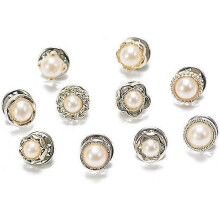 20 Pcs Buttons Brooch Pins Invisible Buttons Brooch Pins Button for Clothing Cardigan Decoration