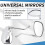 Universal Chrome Motorcycle Handlebar Mirrors, 10mm Diameter 5