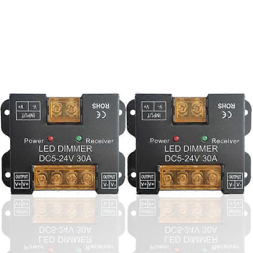 RF 30A Touch DC12V/DC24V Single Color Controller LED Dimmer for LED Lights 2