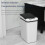 Non-Contact Automatic Motion Sensor Bathroom Trash Can (B), EU Standard 4