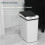 Non-Contact Automatic Motion Sensor Bathroom Trash Can (B), EU Standard 5
