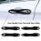 Side Door Mirror Caps + Door Handle Covers, Compatible with 2018-2023 Models, Black 4