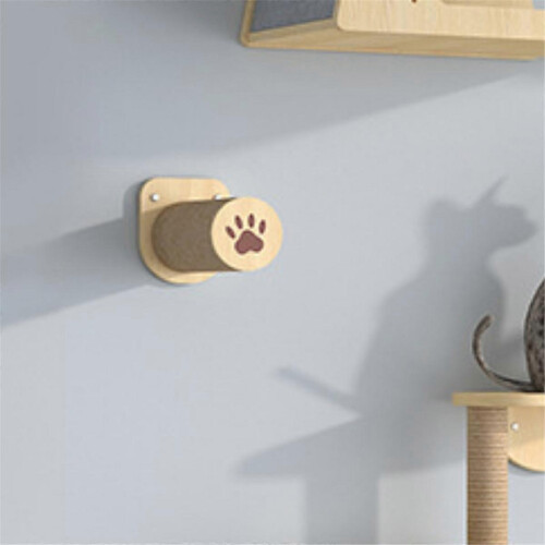 Cat Hammock Wall Climbing Frame, Small Solid Wood Cat Climbing Frame 2