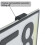 4PC Weather-Proof Frameless License Plate Frame, Car Tag Frame compatible with Front Mount 3