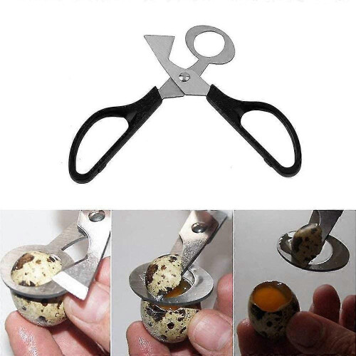 8 Pcs Stainless Steel Quail Egg Shell Cutters Separator Tool 2