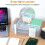 Plastic File Storage Box, 6 Pack for A4 Paper, with Labels, for 8.5 x 11 Inch Documents, Office Use 2