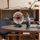 Calendário de mesa decorativo em acrílico com disco giratório manual simples. 3