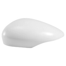 1pc White Rearview Driver Side Mirror Replacement Cover compatible with Fiesta 2008-2009