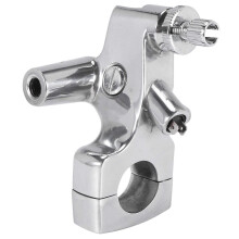 25mm 1-inch silver aluminum alloy motorcycle clutch lever bracket compatible with Honda Shadow 600 VT750